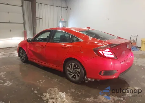 2017 Honda Civic Ex z USA, uszkodzony, nr VIN 2HGFC2F71HH515616